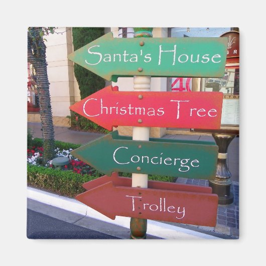 キュートなクリスマスマグネット！ マグネット (正面)