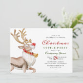 キュートなクリスマスマンガトインデークリスマスパーティー 招待状 (スタンド正面)