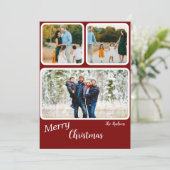 キュートなクリスマスメリークリスマスカード シーズンカード (スタンド正面)