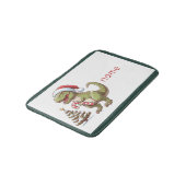 キュートなクリスマス恐竜バスマット バスマット (アングル)