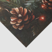 キュートなクリスマス素朴ピグ絵を描の切り離し 薄葉紙 (詳細)