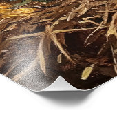 キュートなクリスマス素朴ラム絵を描ズ フォトプリント            (角)