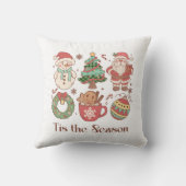 キュートなクリスマス クッション (裏面)