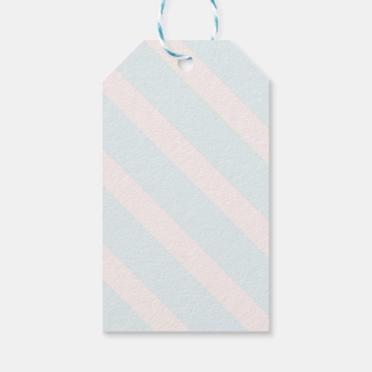 キュートなクリスマス・ジンジャーブレッド猫 ギフトタグ (裏面)