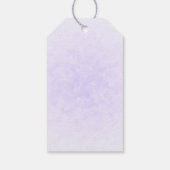 キュートなグレイ恐竜のおもちゃの水彩誕生日 ギフトタグ (裏面)