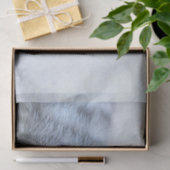 キュートなグレータブビーキャットとクリスマスハットクリスマス 薄葉紙 (ギフト)