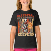 キュートなケルビム 天上の守護者、地の番人 Tシャツ (正面)