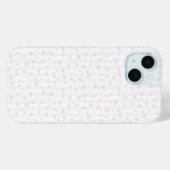 キュートなコケットiPhone 15 カーケース Case-Mate iPhoneケース (裏面 (横))