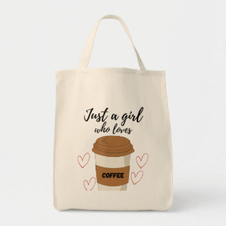 キュートなコーヒー好きのグラフィックトートバッグ 女性用 トートバッグ