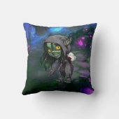 キュートなゴブリンin洞窟 クッション (裏面)