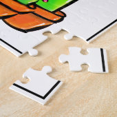 キュートなサボテン多肉類 ジグソーパズル (側面)