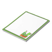 キュートなサボテン多肉類 ノートパッド (回転)