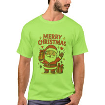 キュートなサンタクロースのクリスマスアート - メリークリスマス