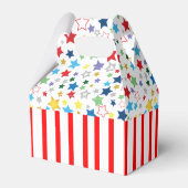 キュートなサーカスのリングマスター漫画ポーラーベア フェイバーボックス (裏面サイド)