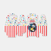 キュートなサーカスのリングマスター漫画ポーラーベア フェイバーボックス (折り畳みなし)