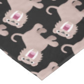 キュートなサーベル歯付きタイガー・スミロドン漫画 テーブルクロス (アングル)