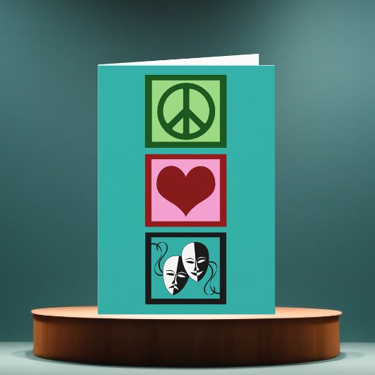 キュートなシアタークリスマス シーズンカード