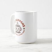 キュートなシップハプンズ コーヒーマグ コーヒーマグカップ (正面左)