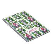 キュートなジュラ紀の恐竜キッズ ノートブック (右側)