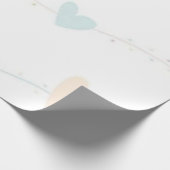 キュートなスパイラルノート ラッピングペーパー (角)