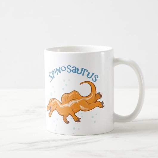 キュートなスピノサウラス コーヒーマグカップ (右)