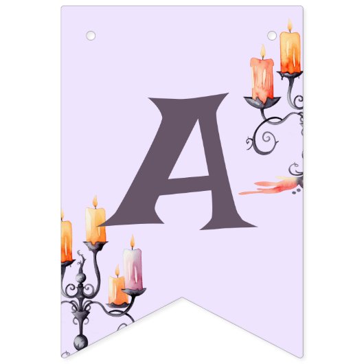 キュートなスプークタキュラーハロウィーンの誕生日パーティー バンティングフラッグ (第3の旗)