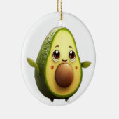 キュートなセラミックサークルオーナメント セラミックオーナメント (右)