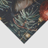 キュートなタキシード子猫クリスマスキャット・デコパージュ 薄葉紙 (詳細)