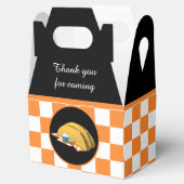 キュートなタコ市松模様にー フェイバーボックス (オープン)