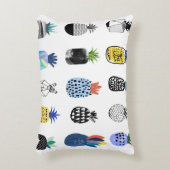 キュートなテクスチャパイナップル、ヴィンテージコレクション。 アクセントクッション (正面(垂直))