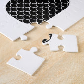 キュートなテクスチャパイナップル、ヴィンテージコレクション。 ジグソーパズル (側面)