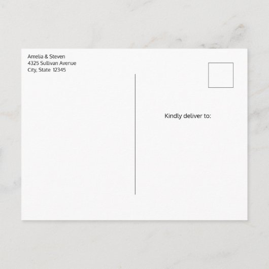 キュートなテディベア贈り物とデートを保存 案内ポストカード (裏面)