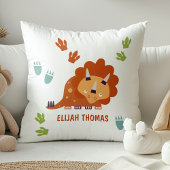 キュートなトリケラトプスカスタム恐竜パーソナライズされた クッション