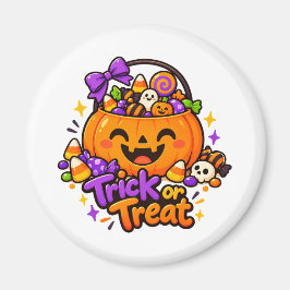 キュートなトリック・オア・トリートのかぼちゃのキャンディーハロウィンマグネット マグネット