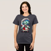 キュートなトルコのゾンビ トライブレンドTシャツ (正面全面)