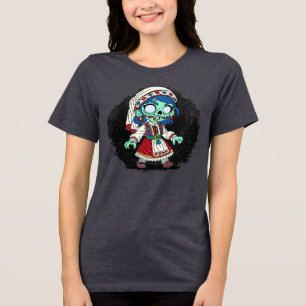 キュートなトルコのゾンビ トライブレンドTシャツ