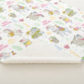 キュートなトロピカルクリスマス シェルパブランケット (3/4)