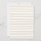 キュートなトロピカルジャングルのバーチャルベビーシャワー 招待状 (裏面)