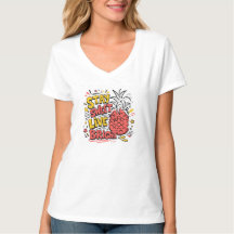 キュートなトロピカルパイナップルグラフィックTシャツ