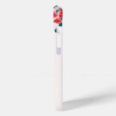 キュートなトロピカルフラワー フラミンゴ Case-Mate iPhoneケース (裏面 / 左)