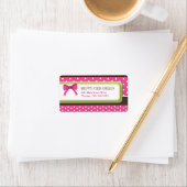 キュートなドット&出荷ラベル ラベル (インサイチュ)