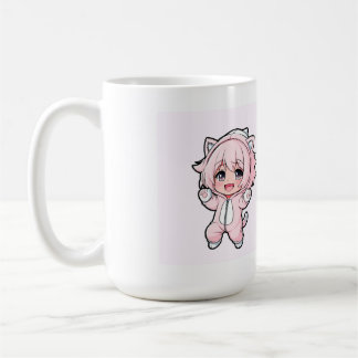 キュートなドール「制作中」デザイン - 未来の夢 コーヒーマグカップ