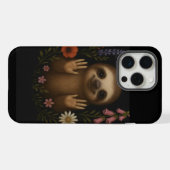 キュートなナマケモノの携帯ケース iPhoneケース (裏面横)