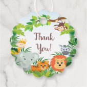 キュートなニュートラルサファリジャングル フェイバータグ (裏面)