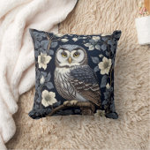 キュートなノーザンシューとムーンフラワーの群島 クッション (ブランケット)