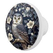 キュートなノーザンシューとムーンフラワーの群島 セラミックノブ (右)