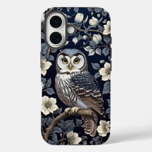 キュートなノーザンシューとムーンフラワーの群島 iPhone 16ケース