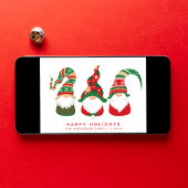 キュートなノームのクリスマス シーズンカード