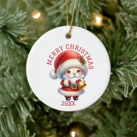 キュートなノーム クリスマス セラミックオーナメント (ツリー)