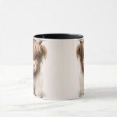 キュートなハイランズスコティッシュカウズ マグカップ (中央)